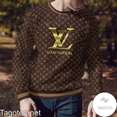 louis vuitton gold top|Louis Vuitton oversized sweater.